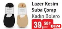 BOLERO LAZER KESİM SUBA ÇORAP KADIN